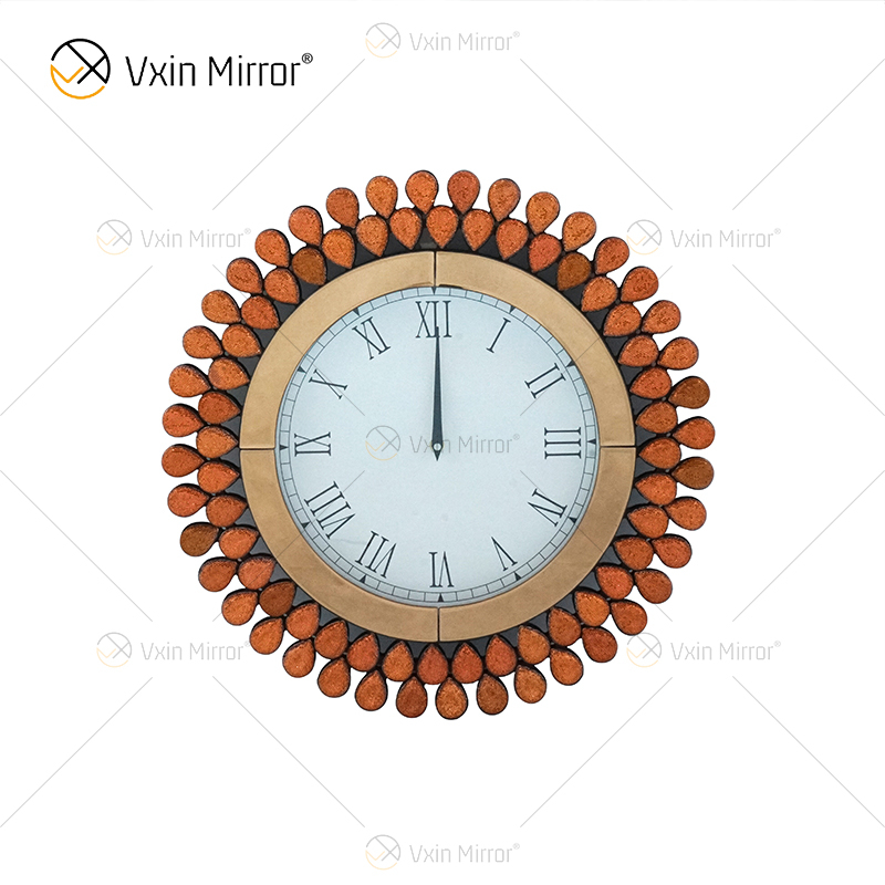 مجوهرات بتصميم جديد WXMC-076 ساعة معاكسة للديكور الفضي الحديث
