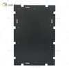 مستطيل تصميم جديد Vxin WXM-1149 جدار ديكور الفضة المكسر الماس الجدار شنقا مرآة الحائط مرآة