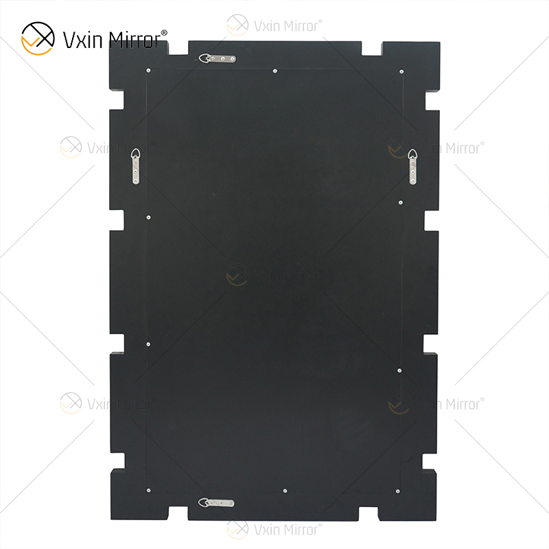 مستطيل تصميم جديد Vxin WXM-1149 جدار ديكور الفضة المكسر الماس الجدار شنقا مرآة الحائط مرآة