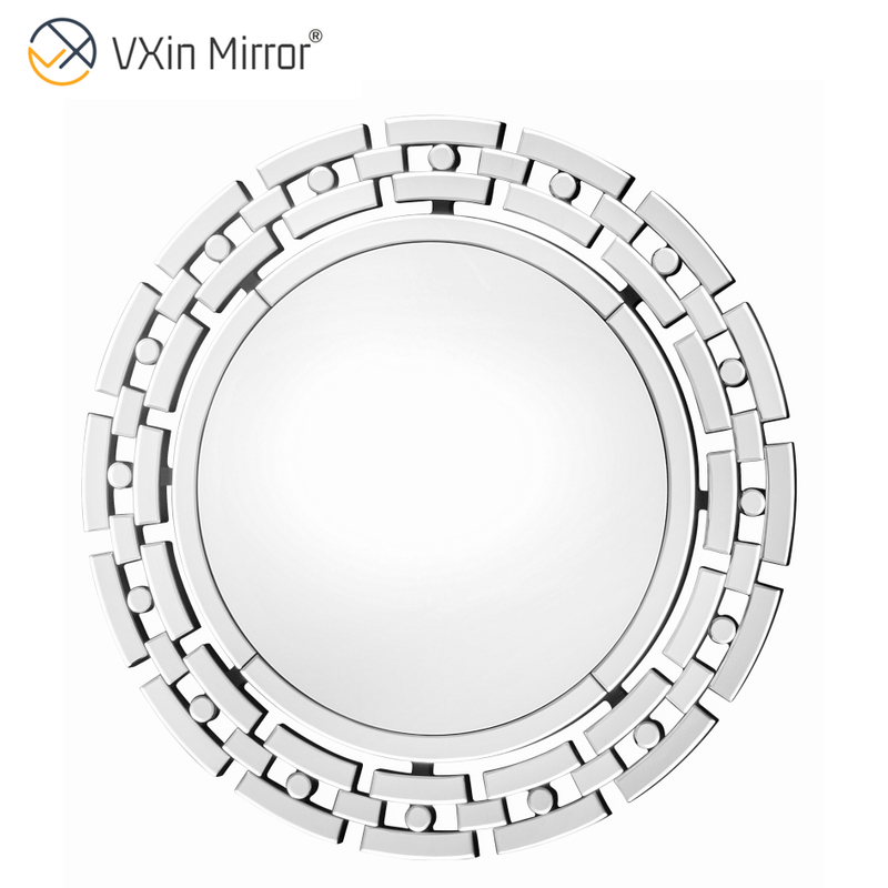 مرآة حائط من الزجاج الفضي VXin WXM-1124 Moden ديكور منزلي لغرفة المعيشة وغرفة النوم
