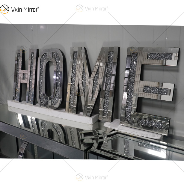 LOVE And HOME ديكورات منزلية لطيفة وجميلة مرايا ديكور حائط ماسي موردن