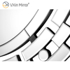مرآة حائط من الزجاج الفضي VXin WXM-1124 Moden ديكور منزلي لغرفة المعيشة وغرفة النوم