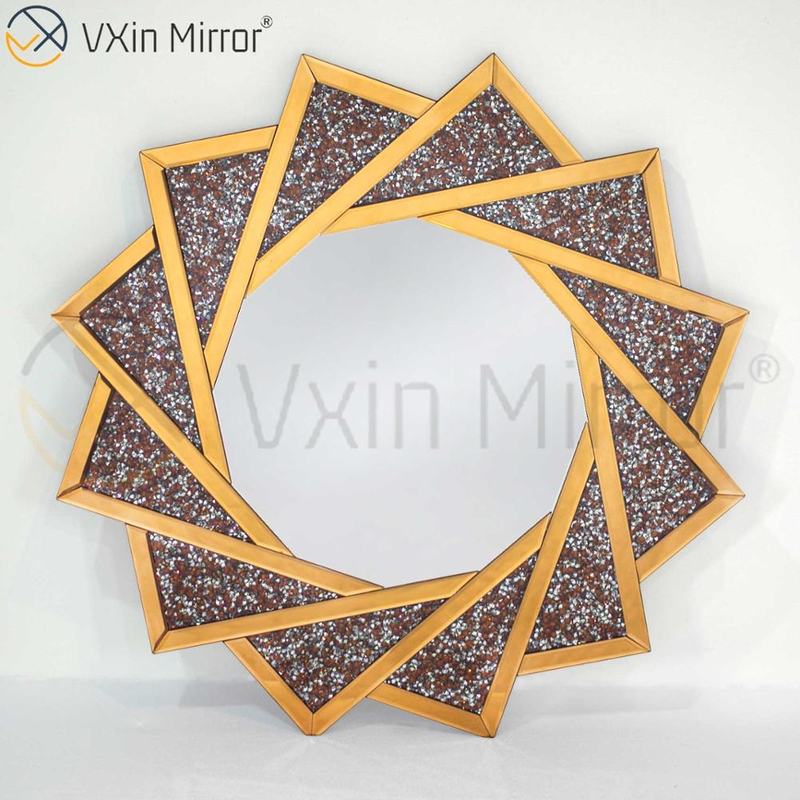 رخيصة Vxin أثاث غرفة المعيشة الحديثة ديكور المنزل سحق الماس مجموعة أثاث فاخرة طاولة وحدة التحكم