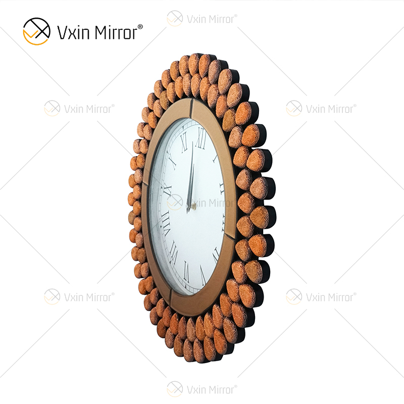 مجوهرات بتصميم جديد WXMC-076 ساعة معاكسة للديكور الفضي الحديث