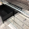 حار بيع تصميم جديد WXF-2139 LED مثمنة أزياء بسيطة ماكياج مرآة مجلس الوزراء مباراة LED