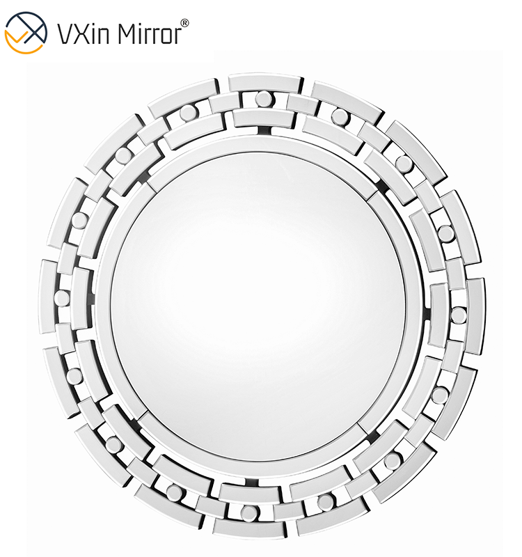 مرآة حائط من الزجاج الفضي VXin WXM-1124 Moden ديكور منزلي لغرفة المعيشة وغرفة النوم