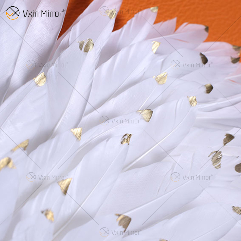 أحدث Vxin WXPA-004 فراشة الطلاء للديكور المنزل جدار الفن المعادن ريشة معلقة صورة لغرفة المعيشة مجموعة للبيع