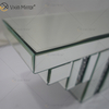 Vxin Factory Supply WXS-007-2 Silver Wall ديكور زجاج فضي ورف زجاج مرآة كريستال للجدار