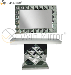 موثوقة ورخيصة Vxin Mirror أثاث صيني طاولة وحدة تحكم أكريليك حديثة مع مرآة