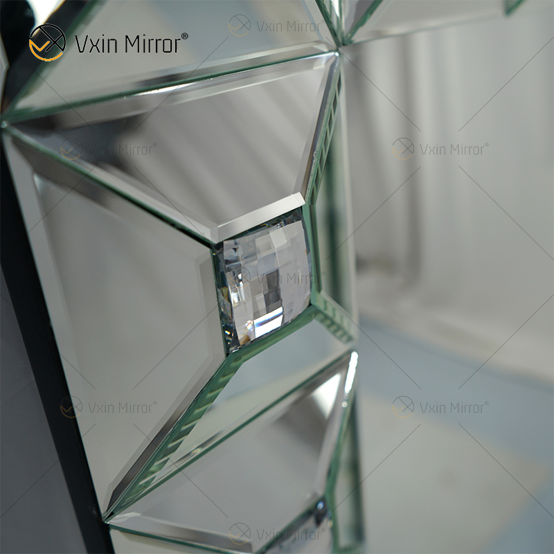 موثوقة ورخيصة Vxin Mirror أثاث صيني طاولة وحدة تحكم أكريليك حديثة مع مرآة