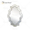 رائجة البيع WXM-2072 الحديثة تصميم خاص ديكور جدار معكوسة الفضة الفاخرة مرآة الحائط المعلقة