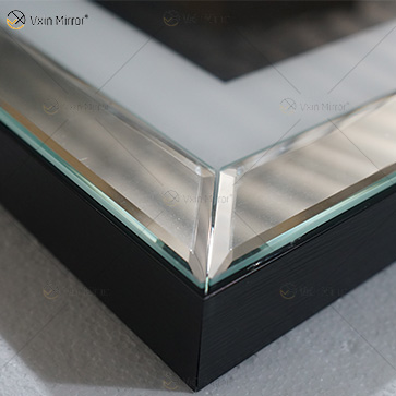 VXin WXPP-19 ديكور المنزل إطار زجاجي معكوسة آلهة صورة جدار الفن الكريستال الخزف اللوحة مرآة جدار الفن