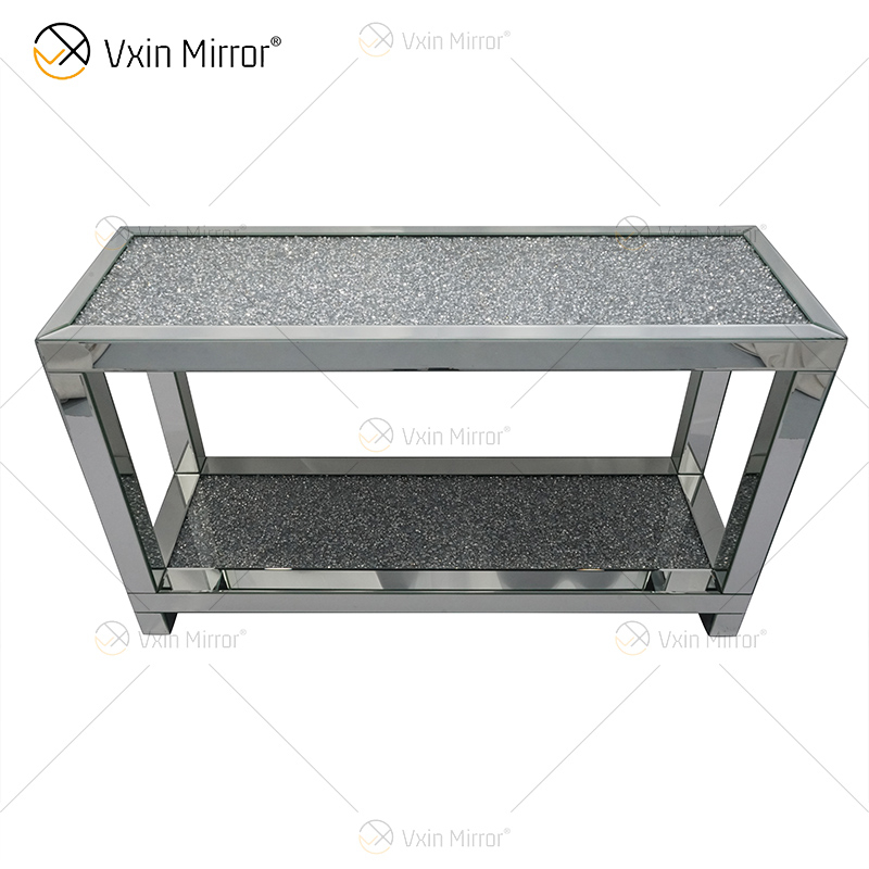 أثاث عاكس Vxin WXF-117-2 طاولة كونسول ألماس أنيقة حديثة
