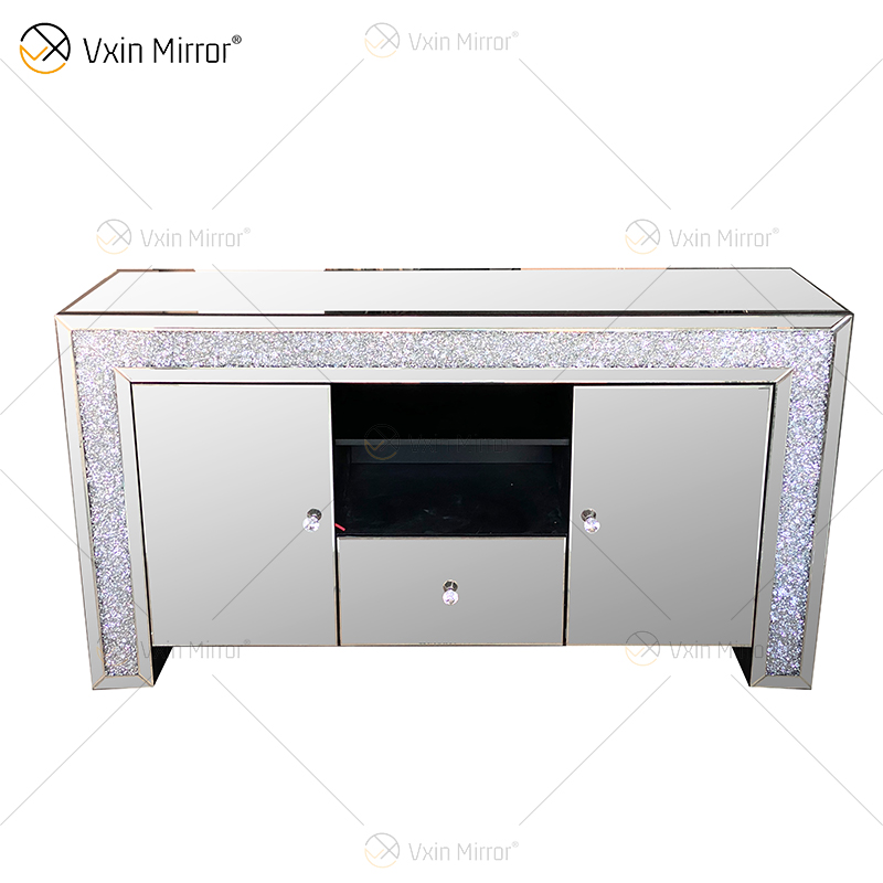 ديكور المنزل الأنيق ZH-063 الفضة أثاث غرفة المعيشة مع أدراج المعطي