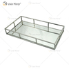 حار بيع Vxin Mirror WXT-005 ديكور حديث فضي إطار من الفولاذ المقاوم للصدأ صينية معكوسة 2 الحجم