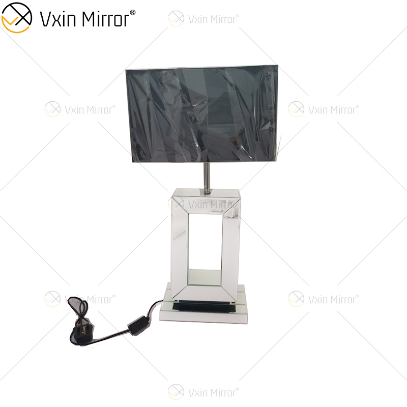 Vxin Supply WXTL-060 مصباح مرآة كريستال مكسر باللون الفضي الحديث لغرفة النوم