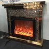 Vxin Mirror WXWF-1094 مدفأة مرآة الماس المكسرة
