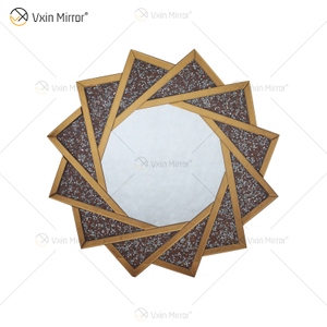 حار بيع VXin WXM-1779 الحديثة كريستال الفضة سحق الماس الجدار شنقا المرآة