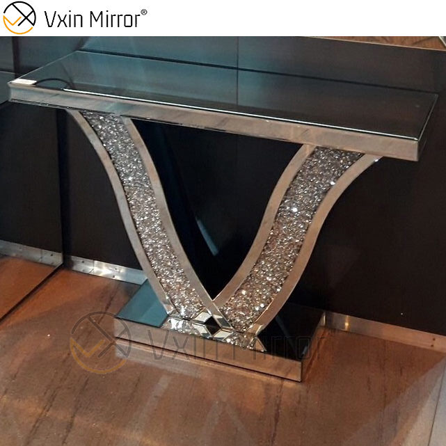 VXin Miorror WXWF-515 سعر عادل أنيق النمط الفرنسي رخيصة Demilune معكوسة طاولة وحدة التحكم رخيصة