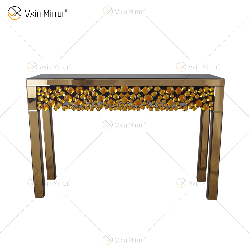 Vxin WXF-049 Oem Factory Chinese Factory طاولة وحدة التحكم بمرآة ضيقة بأرجل طويلة