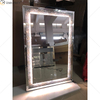 أعلى تصميم WXM-2593 LED 3 ألوان LED ضوء مرآة الماس مرآة ماكياج أنيق مرآة غرفة المعيشة