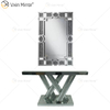 Vxin Mirror Hot البيع Silver Crystal W Design Console Table مع مدخل مرآة في أثاث غرفة المعيشة