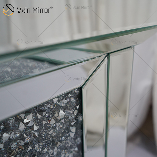العائمة Sparkle Crystal Mirrore Fireplace WXWF-1106 مع إدراجات في البيع الساخن