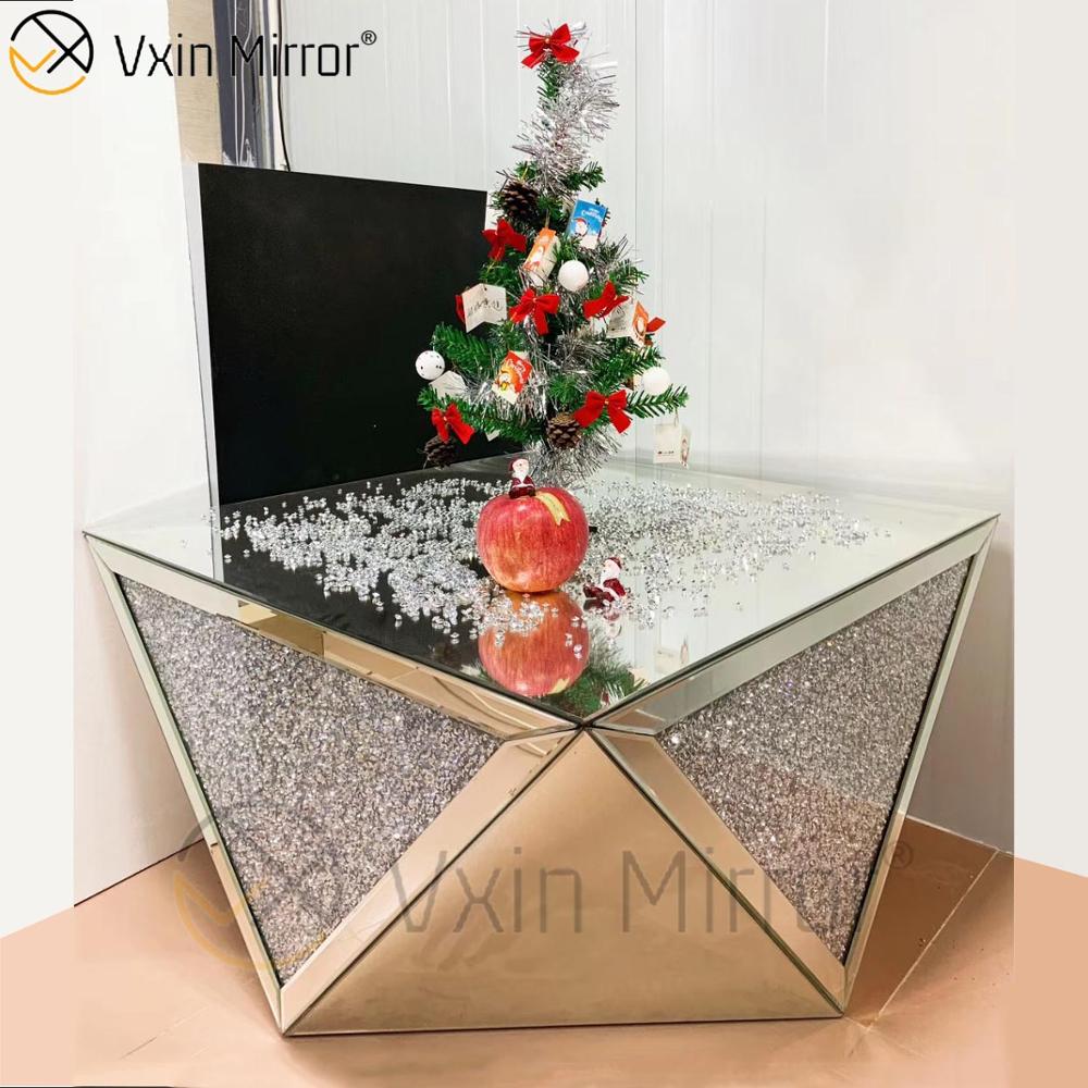 توريد المصنع WXWF-711 طاولة القهوة الحديثة المكسرة الماسية