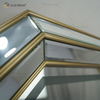 مرآة زينة VXin WXDL-101 Luxury Sparkle Blue Tooth Salon Mirror Station مع Play Music