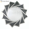 حار بيع VXin WXM-1779 الحديثة كريستال الفضة سحق الماس الجدار شنقا المرآة