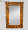 أعلى جودة الفضة البني 2 لون جدار ديكور WXM-1051 مرآة حائط كريستال فضية كبيرة