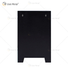 أوروبا الحديثة WXF-719 خمسة أدراج عربة أطفال فضية مكسورة إطار ماسي bedsideTable معكوسة طاولة بجانب السرير