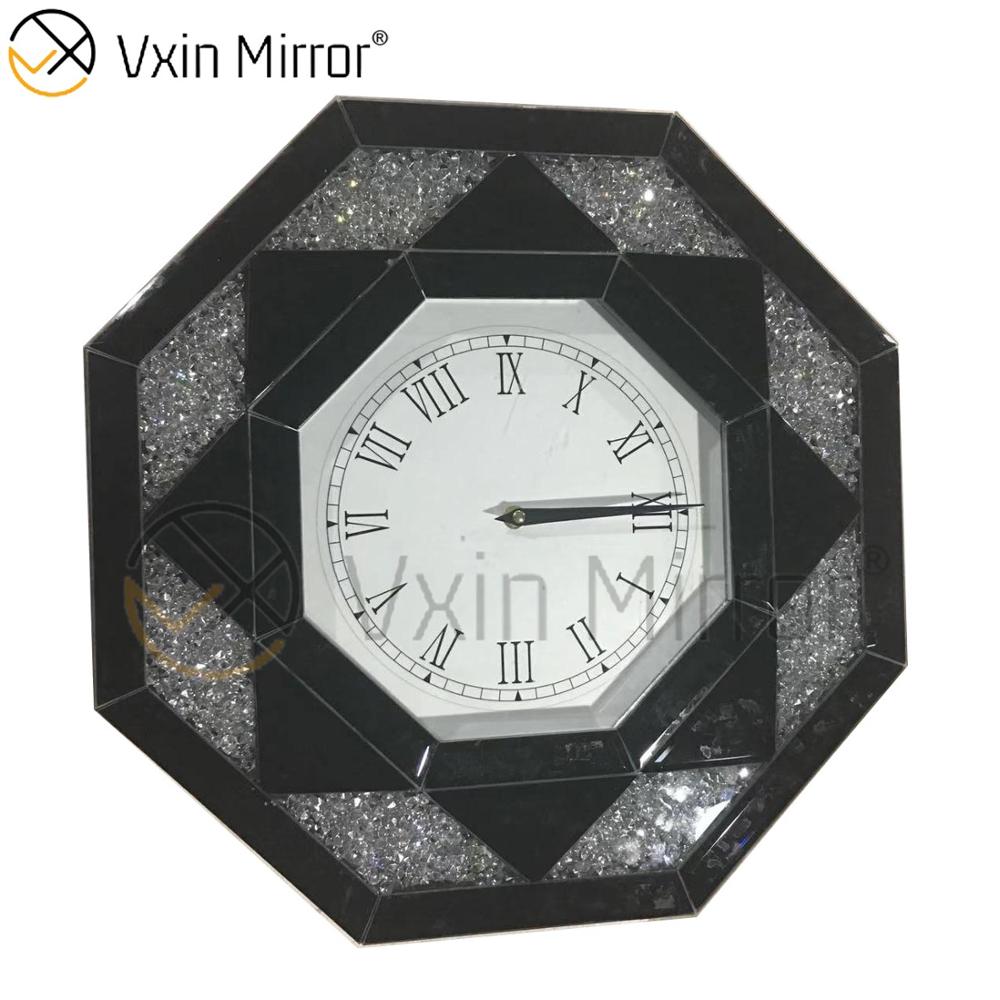 مرآة حائط VXin بثلاثة ألوان من الماس المكسر