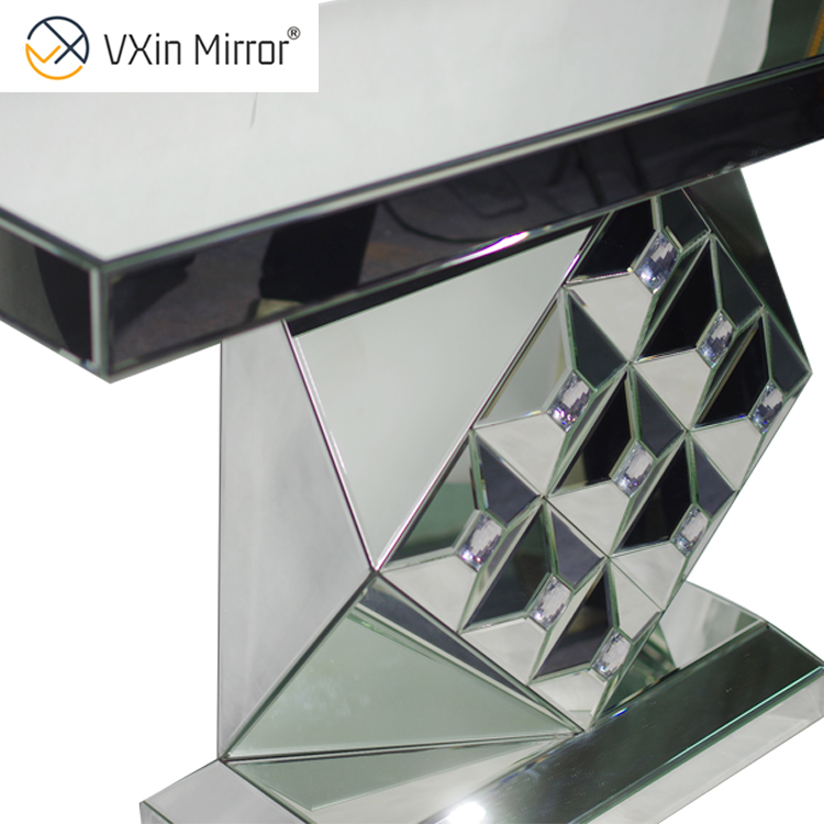 موثوقة ورخيصة Vxin Mirror أثاث صيني طاولة وحدة تحكم أكريليك حديثة مع مرآة