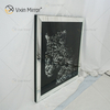 VXin WXMA-19 ديكور المنزل إطار زجاجي معكوسة الفهد جدار الفن الكريستال الخزف اللوحة مرآة جدار الفن