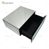 Vxin Factory Supply WXF-153 الفضة جدار ديكور الفضة المكسر الماس مرآة رف جدار مستطيل