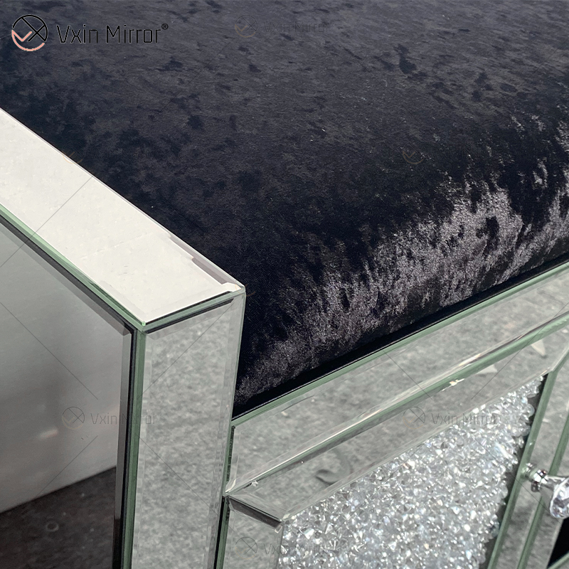 تصميم جديد WXF-611 حوامل تلفاز سباركلي معكوسة حديثة لغرفة المعيشة مع أريكة