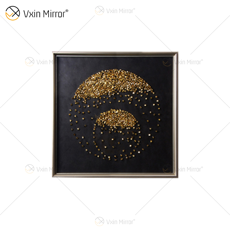 الأثاث الفاخر Vxin WXPA-014 Ayatul Kursi جدار الفن المعدني مجردة جدار الفن اللوحة الزخرفية لغرفة المعيشة مجموعة للبيع