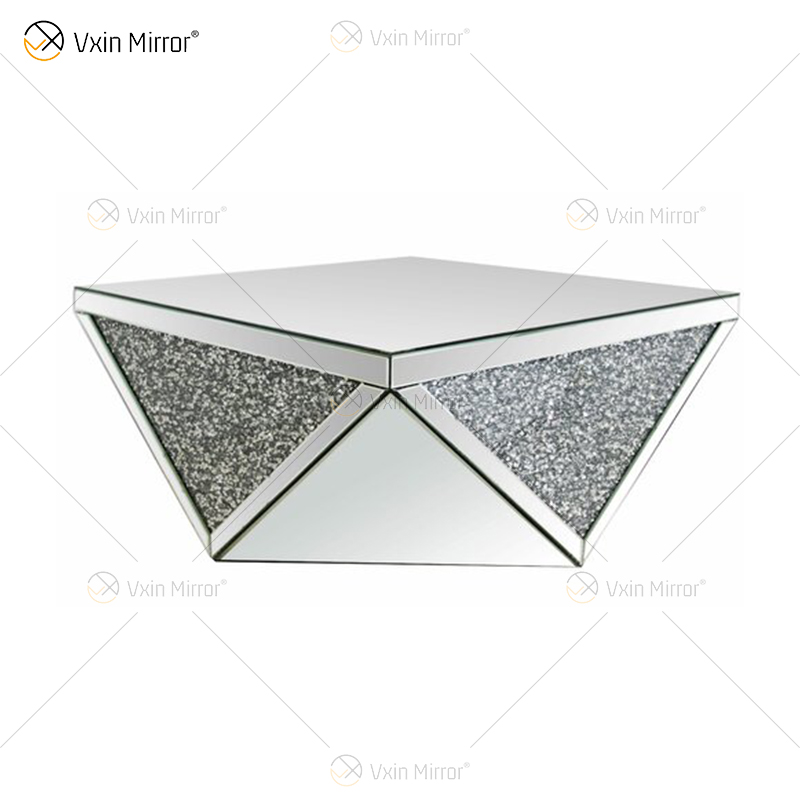 توريد المصنع WXWF-711 طاولة القهوة الحديثة المكسرة الماسية