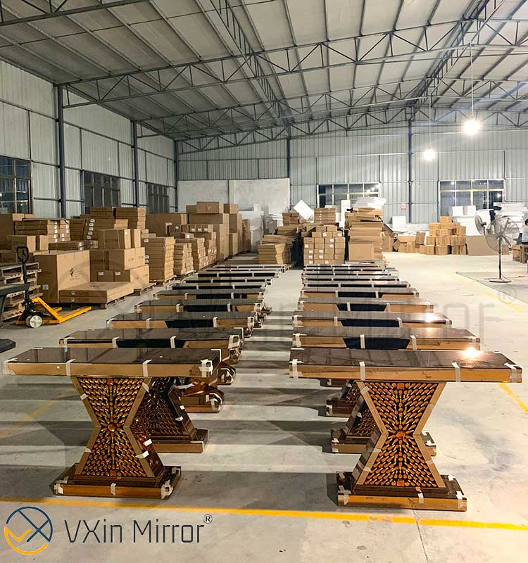 Vxin شعبية سوق آسيا أثاث حديث طاولة وحدة تحكم مرآة أثاث طاولة