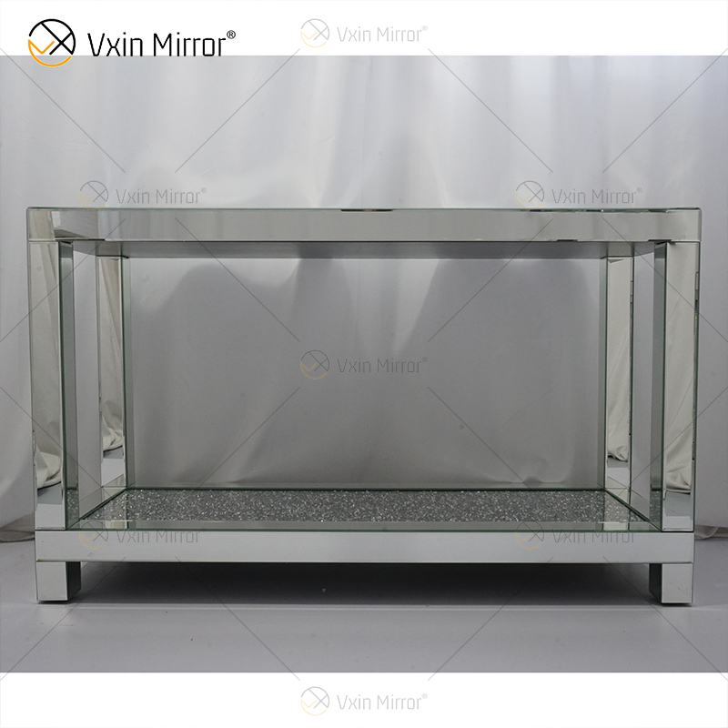 أثاث عاكس Vxin WXF-117-2 طاولة كونسول ألماس أنيقة حديثة