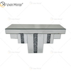 Vxin Factory Supply WXS-007-2 Silver Wall ديكور زجاج فضي ورف زجاج مرآة كريستال للجدار