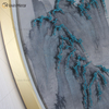 العتيقة الطراز Vxin WXPP-86 أشجار البساطة الطلاء مرآة مؤطرة جدار الفن ريشة صورة معلقة لغرفة المعيشة مجموعة للبيع