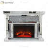 العائمة Sparkle Crystal Mirrore Fireplace WXWF-1106 مع إدراجات في البيع الساخن