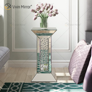 أثاث عاكس Vxin WXF-764 طاولة جانبية كريستالية أنيقة عصرية من الكريستال الماسي