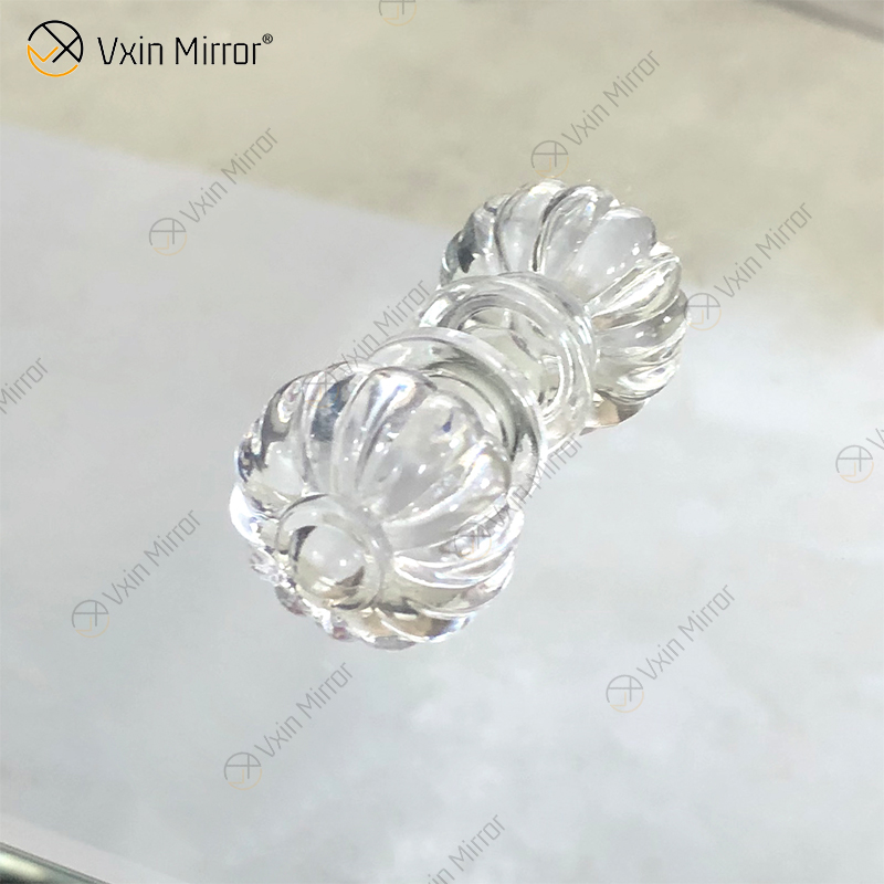 Vxin Mirror Hot البيع WXR-008 الفضة ديكور المنزل Mirored دولاب خزانة مع أدراج مع النفس