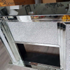 Vxin Mirror WXWF-1105 LED الأنيق المكسور الكريستال الماس مرآة الموقد
