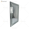 مستطيل تصميم ساخن Vxin WXM-1761 جدار ديكور الفضة المكسرة الماس الجدار شنقا مرآة