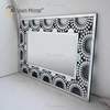 ديكور الحائط WXM-1120 وحدات الحائط التليفزيونية ذات المرآة المصنوعة من الكريستال الفاخر بتصميم عصري