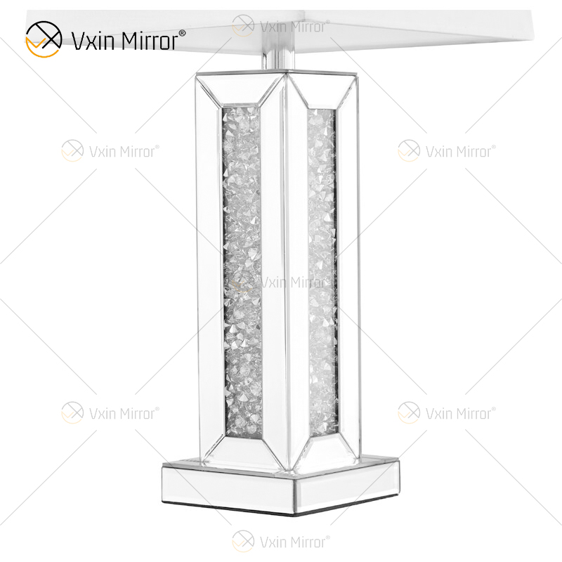 توريد المصنع WXTL-081 مصباح مرآة كريستال فضي حديث لغرفة النوم